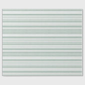 アンソングリーンストライプ紙 ラッピングペーパー (フラット)