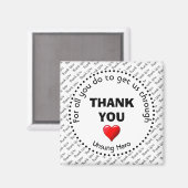 アンソンヒーローに感謝 マグネット (正面/裏面)