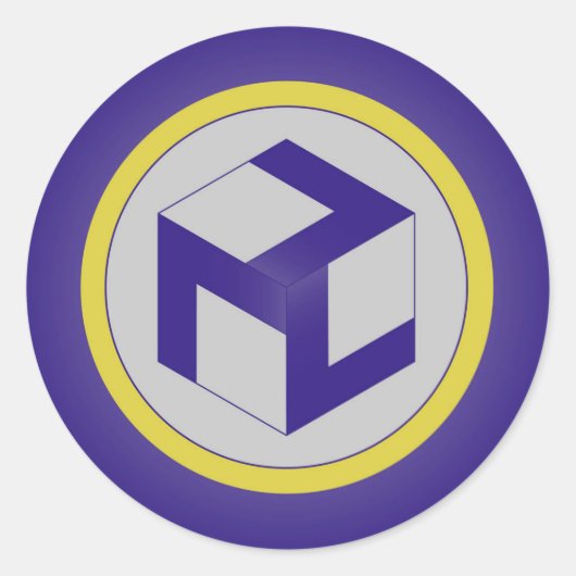 アンタカラナステッカー ラウンドシール (正面)