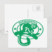 アンタナナリボ切手 ポストカード (正面/裏面)