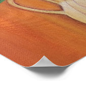 アンタリウム絵画アクリルプリント ポスター (角)