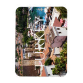 アンタルヤの旧市街カレイシのパノラマ マグネット (縦)