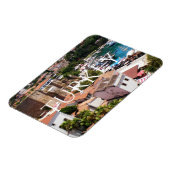 アンタルヤの旧市街カレイシのパノラマ マグネット (左側)