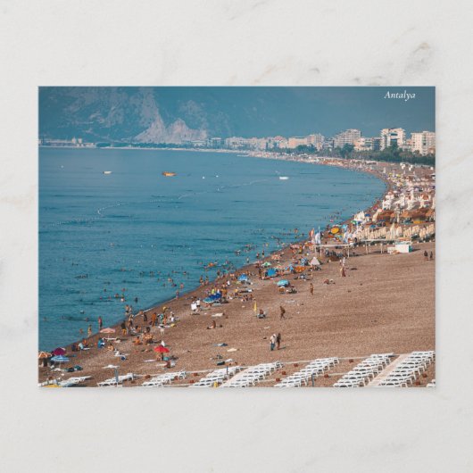 アンタルヤターキーコンヤアルティシーホリデーコーストゲジ シーズンポストカード (正面)