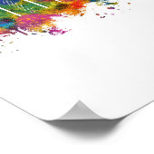 アンタルヤトルコのスカイライン ポスター (角)