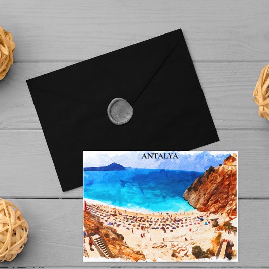 アンタルヤトルコビーチバケーション ポストカード