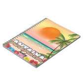 アンタルヤトルコビーチ旅行ポスター ノートブック (左側)