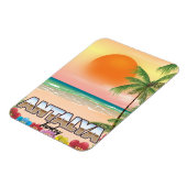 アンタルヤトルコビーチ旅行ポスター マグネット (左側)