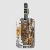 アンタルヤトルコ古代旅行 ラゲッジタグ (正面縦)