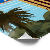 アンタルヤレトロランドマークポスター ポスター (コーナー)