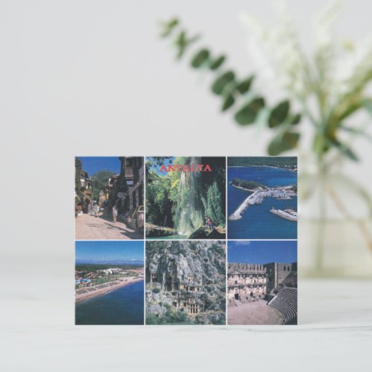 アンタルヤ – はがき (スタンド正面)