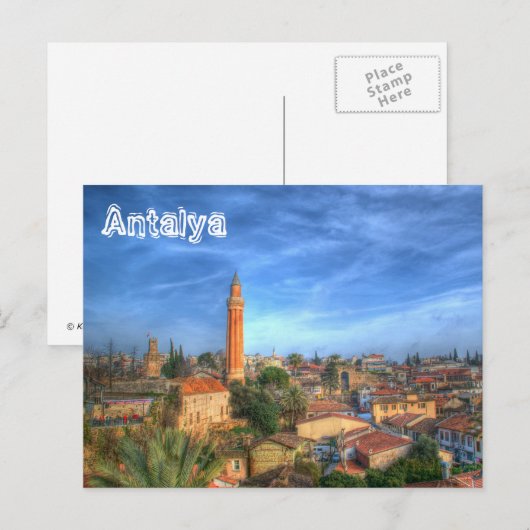 アンタルヤ ポストカード (正面/裏面)