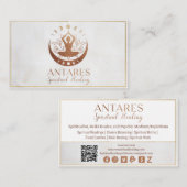 アンタレススピリチュアル治癒 名刺 (正面/裏面)