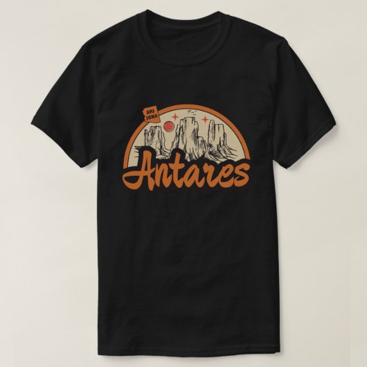 アンタレス, アリゾナ州 Tシャツ (デザイン正面)