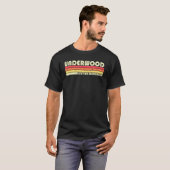 アンダウッド姓レトロビンテージ90年代誕生日同窓会 Tシャツ (正面フル)