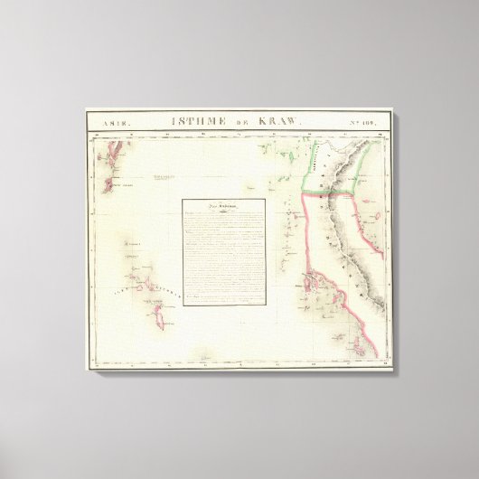 アンダマン諸島,アジア109 キャンバスプリント (正面)