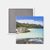 アンダム海のシミル諸島、コミアン島。 マグネット (正面/裏面)