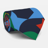 アンダルシアのタイル12 (Alhambra Palace, Granada) ネクタイ (ロール)