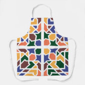 アンダルシアのタイル1 エプロン (正面)