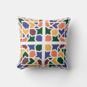 アンダルシアのタイル1 クッション (正面)