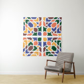 アンダルシアのタイル1 タペストリー (インサイチュ)