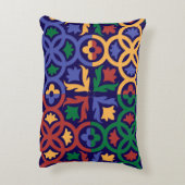 アンダルシアのタイル3 アクセントクッション (裏面(縦))