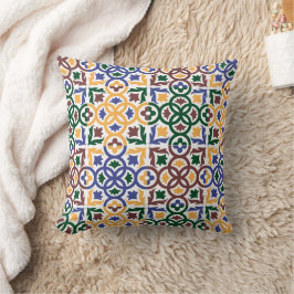 アンダルシアのタイル3 クッション