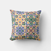 アンダルシアのタイル3 クッション (正面)