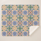 アンダルシアのタイル3 シェルパブランケット (正面(横))