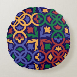 アンダルシアのタイル3 ラウンドクッション