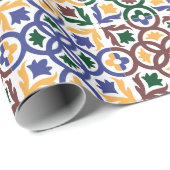 アンダルシアのタイル3 ラッピングペーパー (ロールコーナー)