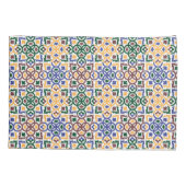 アンダルシアのタイル3 枕カバー (裏面)