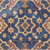 アンダルシアのムーア様式のZelligeタイル模様 – Alhambra シール (正面)