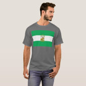 アンダルシアの旗のTシャツ Tシャツ (正面フル)