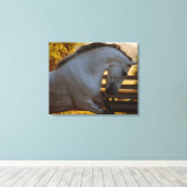 アンダルシアの馬の力 キャンバスプリント (インサイチュ (ウッドフロア))