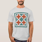 アンダルシアタイル 15 Tシャツ (正面)