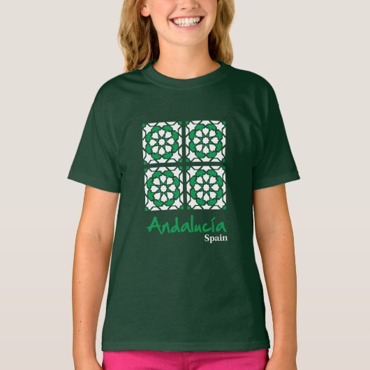 アンダルシアンタイル 2 Tシャツ (正面)