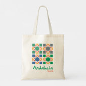 アンダルシアンタイル 4 トートバッグ (裏面)