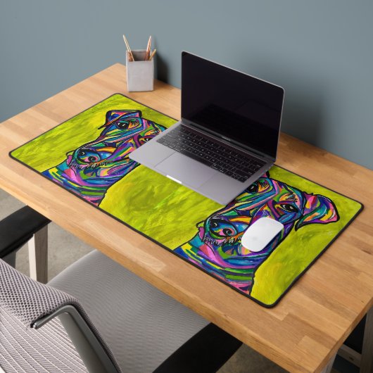 アンダルシアンテリアラブデスクマット デスクマット (オフィス2)