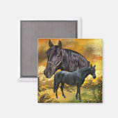 アンダルシアンホースプリント マグネット (正面/裏面)