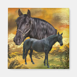 アンダルシアンホースプリント マグネット