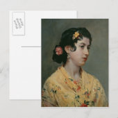 アンダルシア人女性， 1898 ポストカード (正面/裏面)