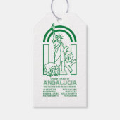 アンダルシア統一された州 ギフトタグ (正面)