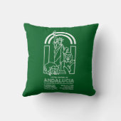 アンダルシア統一された州 クッション (裏面)