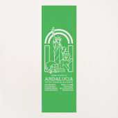 アンダルシア統一された州 ヨガマット (正面)