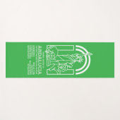 アンダルシア統一された州 ヨガマット (正面(横))