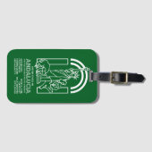 アンダルシア統一された州 ラゲッジタグ (正面横)