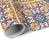 アンダルシア語 – モロッコのモザイクモザイクのツェルリゲ ラッピングペーパー (ロールコーナー)