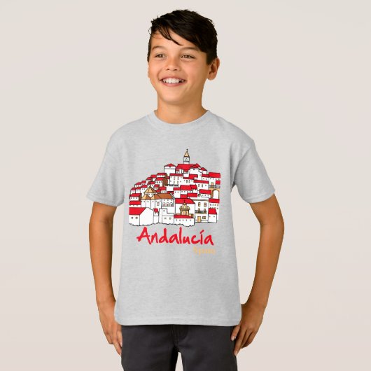 アンダルシア2 Tシャツ (正面フル)
