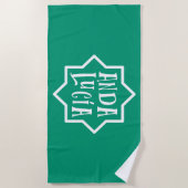 アンダルシア5 ビーチタオル (正面)